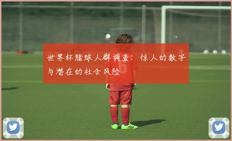 世界杯赌球人群调查：惊人的数字与潜在的社会风险